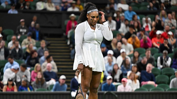 Wimbledon: Serena Williams beaten by Harmony Tan in late-night Centre Court thriller