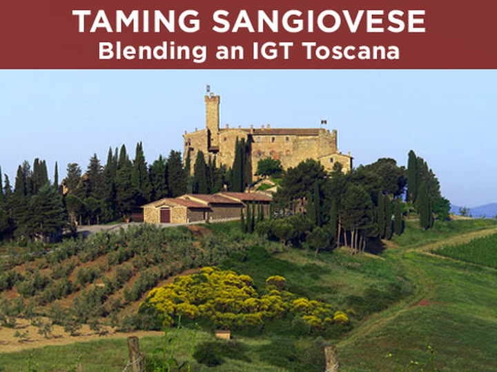 Taming Sangiovese: Banfi Blends an IGT Toscana