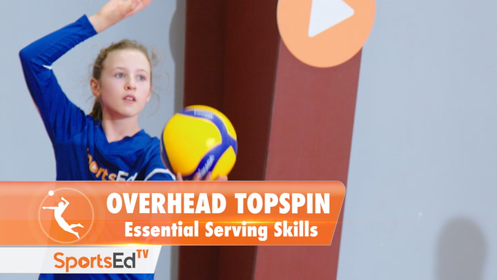 THE OVERHEAD TOPSPIN SERVE