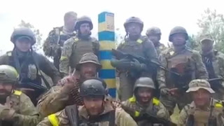 Guerra Rusia-Ucrania. Un grupo de soldados ucranianos afirma haber llegado a la frontera entre Kharkiv y Rusia