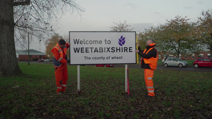 Weetabix lobbying to create a new county named ‘Weetabixshire’ surrounding HQ