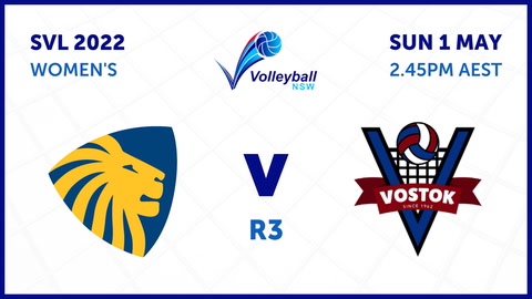 1 May - Sydney Volleyball League - R3 - Sydney University v Vostok
