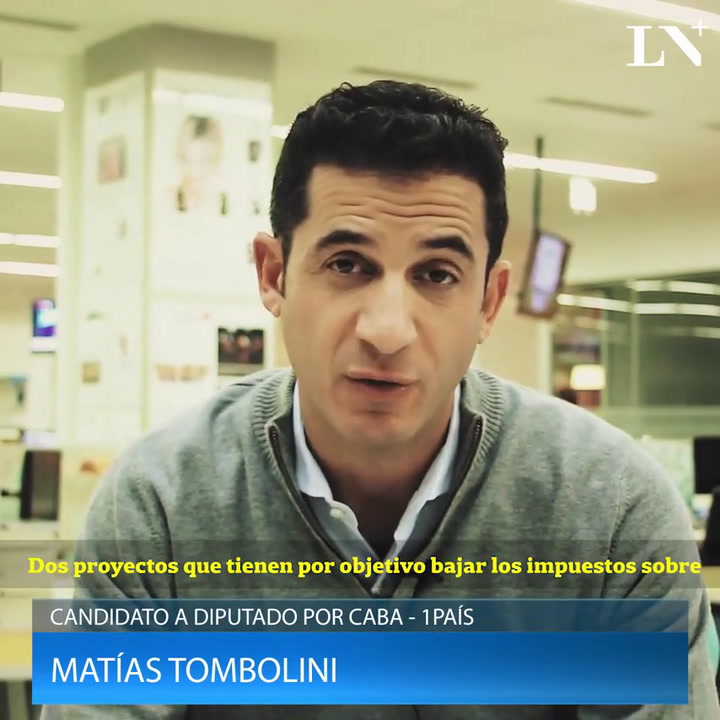 Elecciones 2017: cuál será el primer proyecto de ley de Matías Tombolini si llega al Congreso