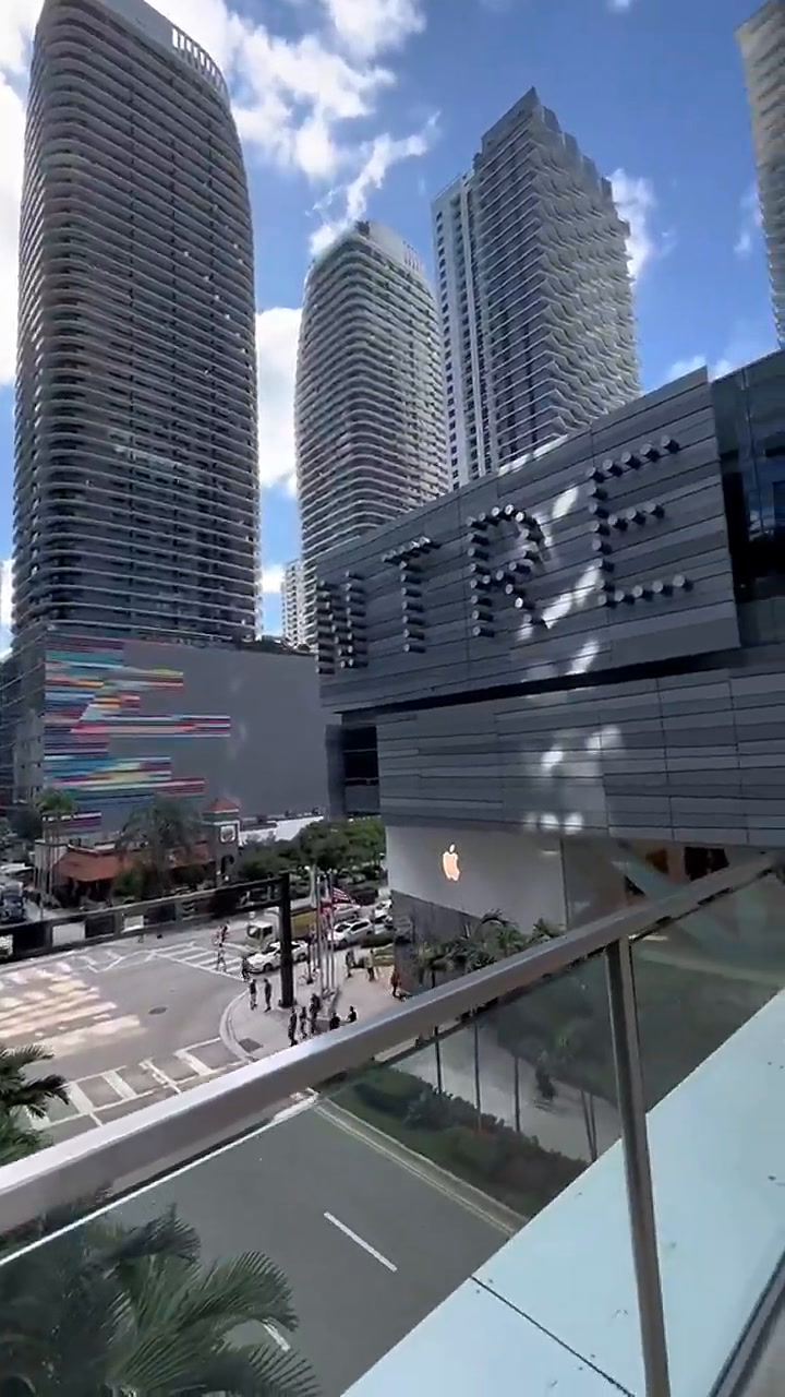 Brickell es la zona más bonita de Miami, según una argentina