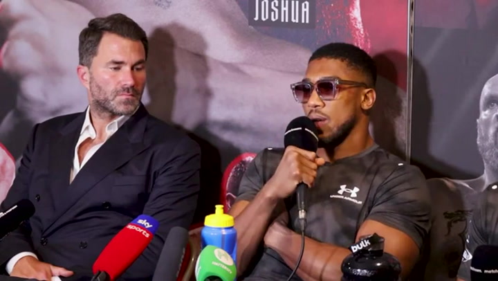 Anthony Joshua eyes Wilder fight after Helenius knock out: 'Focused on smashing his head in'