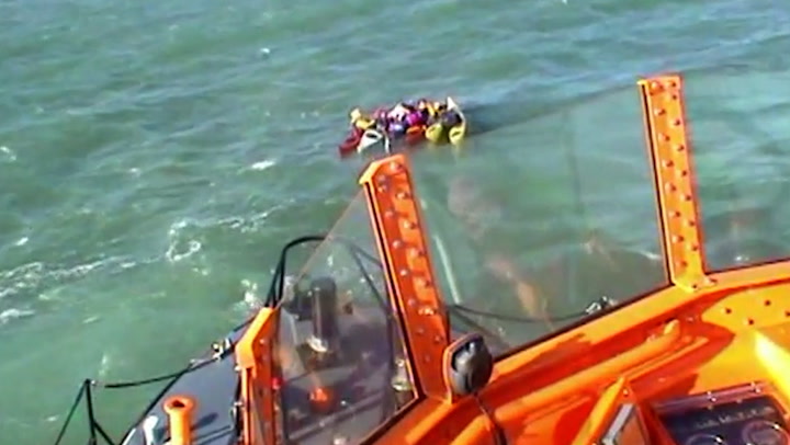 Stranded kayakers rescued off Anglesey as RNLI issues summer warning