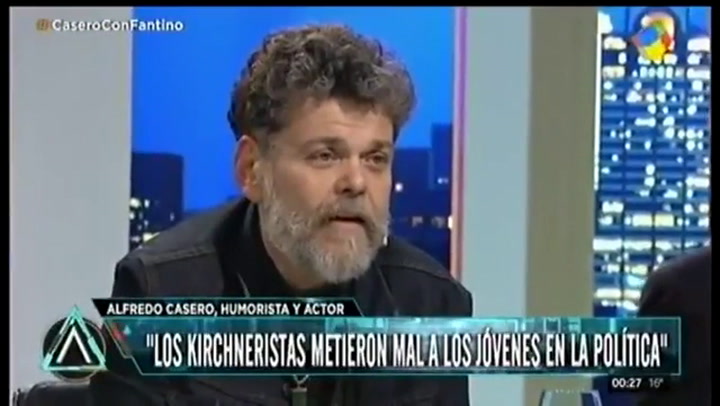 Alfredo Casero duda de los nietos recuperados por Abuelas - Fuente: América TV