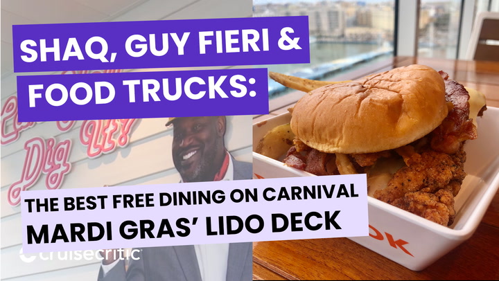 Carnival Mardi Gras: Free Dining on the Lido Deck