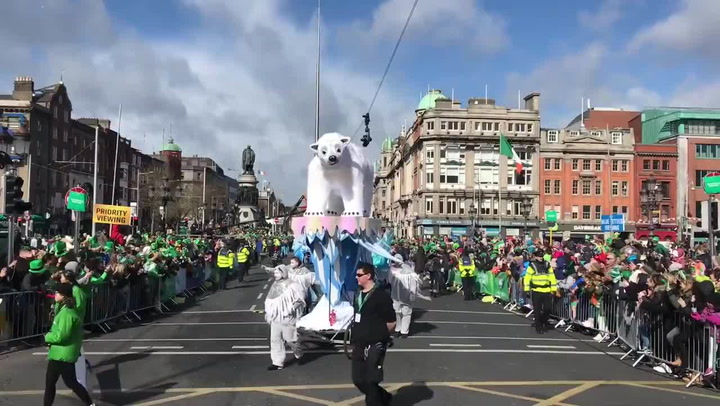 Hilarious float of an ATM being raided with digger featured at St Patrick's  Day parade in Cavan - Irish Mirror Online