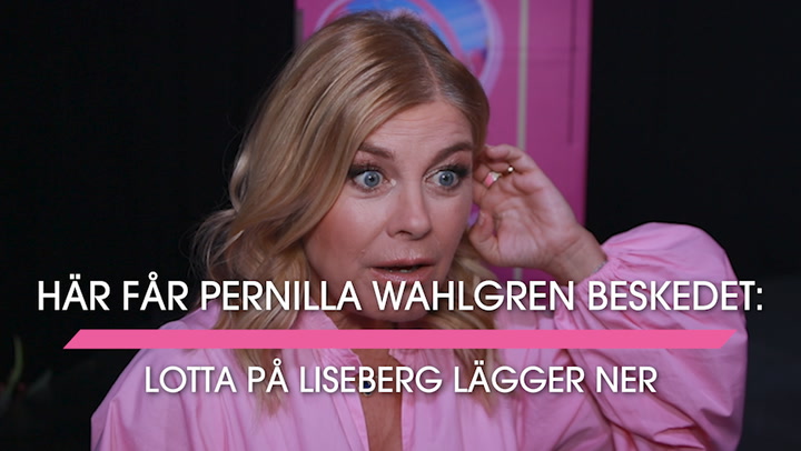 Pernilla Wahlgrens chock – här får hon veta att Lotta på Liseberg läggs ner: ”Mitt fel?”