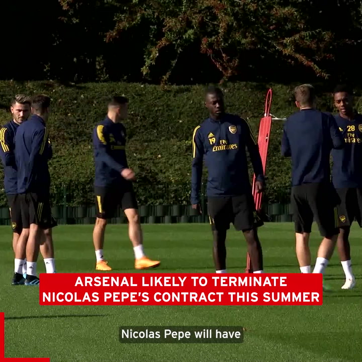 Nicolas Pepe reacts on Instagram as awkward Arsenal scenario emerges ...