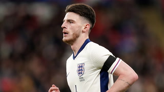 Declan Rice recalls ‘nerves’ when breaking into England squad