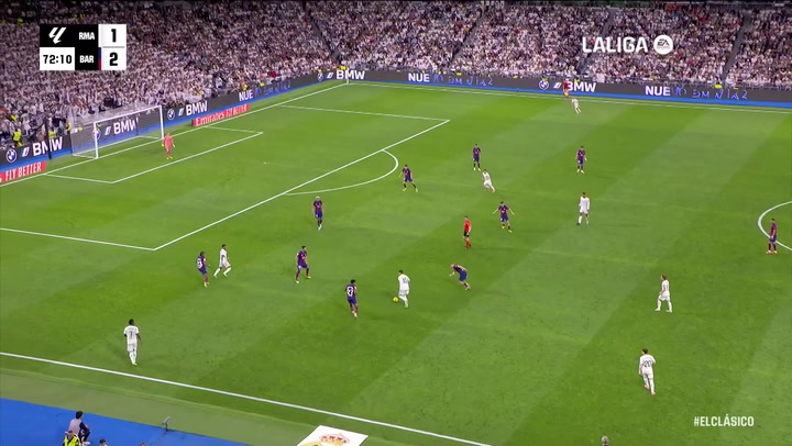Gol de Lucas V�zquez (2-2) en el Real Madrid 3-2 Barcelona