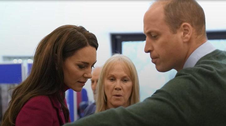 Prince William and Princess Kate visit Windsor Foodshare