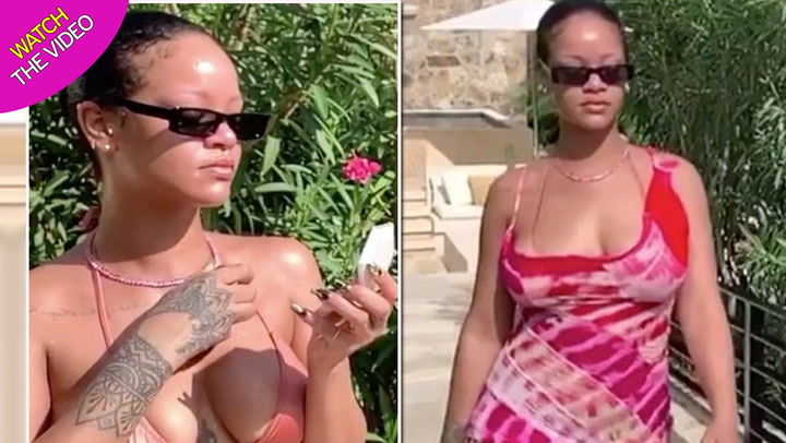 Leaked rihanna wet lingerie for savage x summer 2020