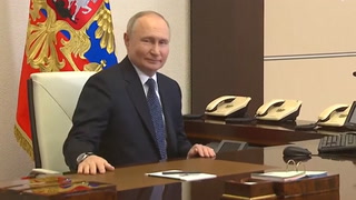 Putin ‘votes’ in sham Russian election in new Kremlin video