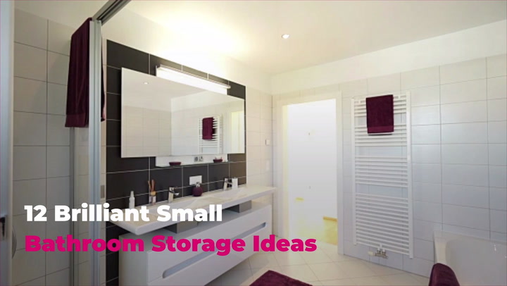 20 Brilliant Small Bathroom Storage Ideas