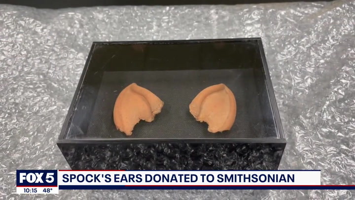 Spock's ears donated to Smithsonian