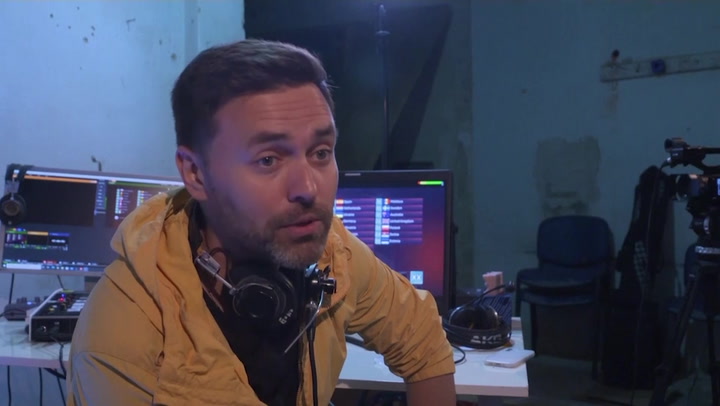 Eurovision: Ukraine commentator works from underground bomb shelter