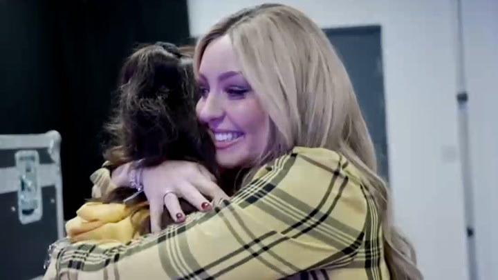 Amy Dowden comforts young girl as she makes tearful cancer admission