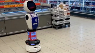 Video: Coop-robot vekker oppsikt