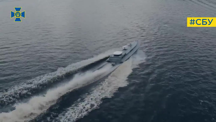 Zbraň, ktorá nedá Rusom spať. Ukrajinci ukázali nový námorný dron (VIDEO)