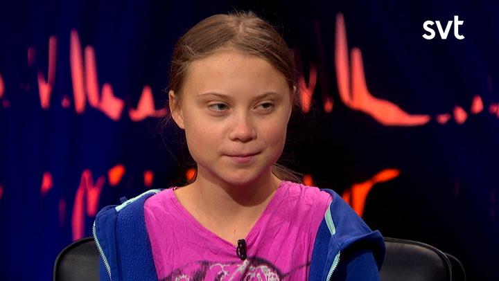 Greta Thunberg gästar Skavlan i SVT