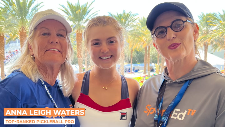The Queen With Three Crowns at the 2022 USA Pickleball National Championships
