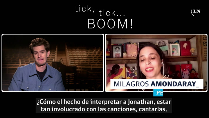 Entrevista con Andrew Garfield por el estreno de Tick Tick Boom