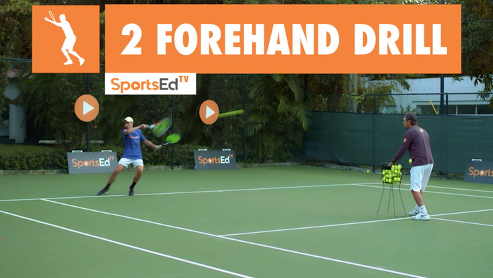 2 FOREHAND DRILL - Improve duplication of movement