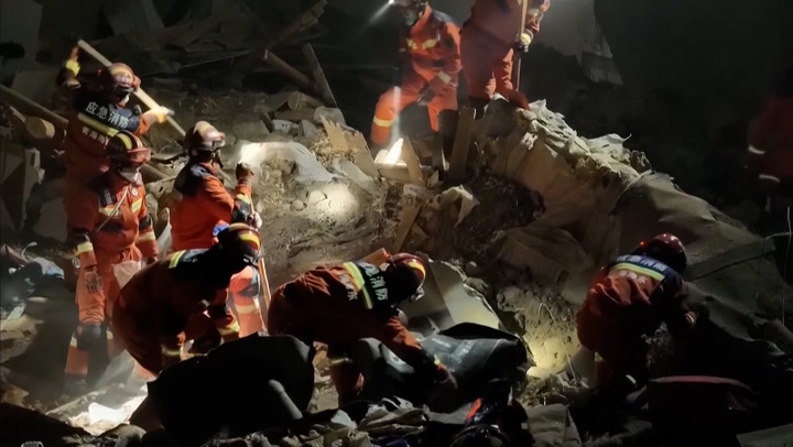 Over 100 dead in northwest China earthquake