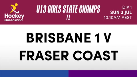 Brisbane 1 v Fraser Coast