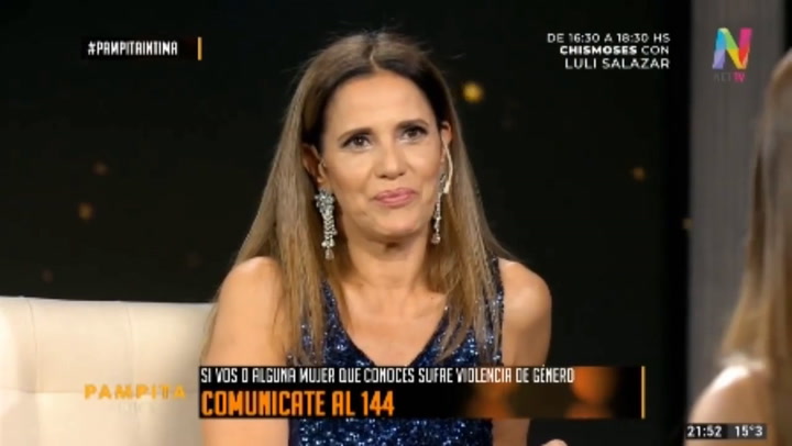 María Fernanda Callejón habló del abuso que sufrió cuando era chica - Fuente: Net TV