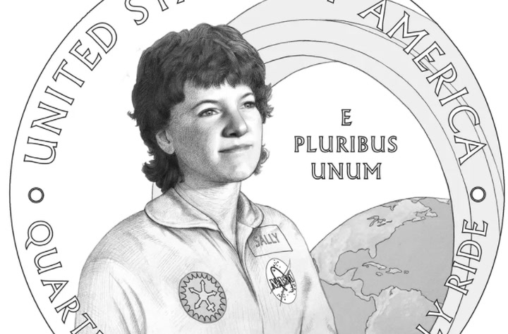 Astronaut Sally Ride To Be Featured on a 2022 US Quarter