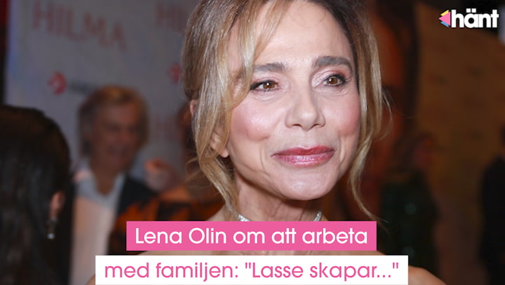 Lena Olin om att jobba så tätt med familjen: ”Kärlek”