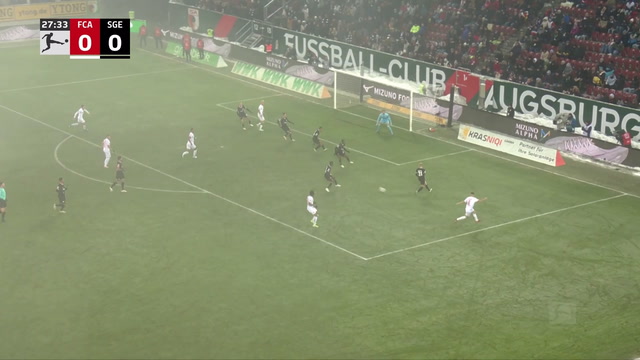 Melhores momentos: Augsburg x Eintracht Frankfurt (Bundesliga)