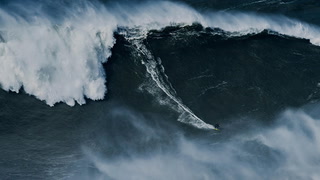 Surfer rides 93ft wave off coast of Portugal in unofficial record