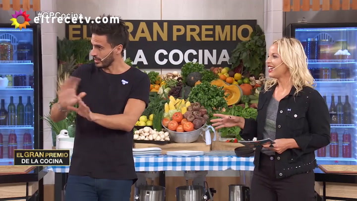 El gran premio de la cocina: un participante le propuso casamiento a Carina Zampini en vivo