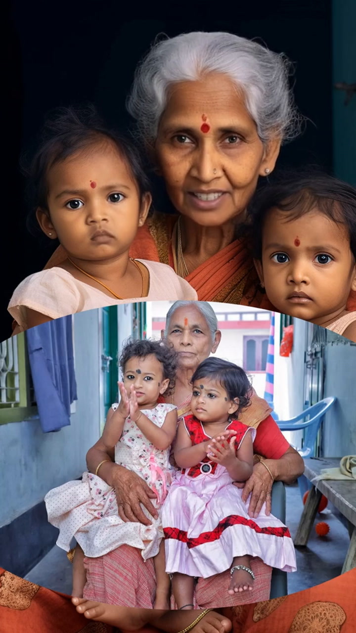 Mangayamma Yaramati  tuvo hijas gemelas a los 72 años