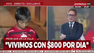 “Quiero ser como Maradona”: el video de un niño argentino llorando por la pobreza que conmovió a un club brasileño