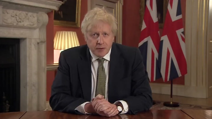 Boris Johnson announces all schools to close in England