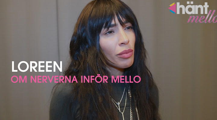 Loreen om nerverna inför Melodifestivalen: "Nervös”