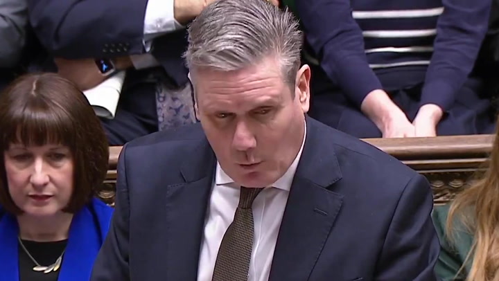 Sunak ignores Starmer when asked why mandatory policing not in place after Sarah Everard