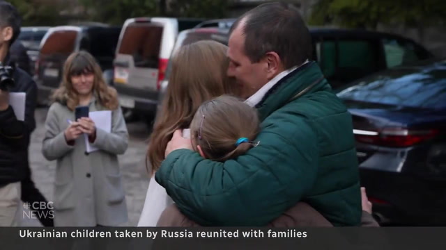 Children 'taken' by Russia returned
