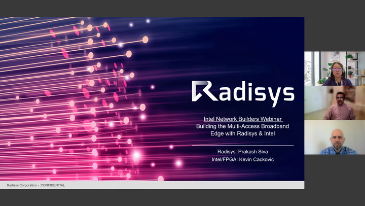 Building the Broadband Access Edge with Radisys and Intel
