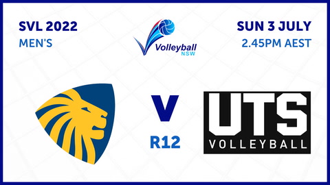 3 July - Sydney Volleyball League - R12 - University of Sydney v UTS Volleyball