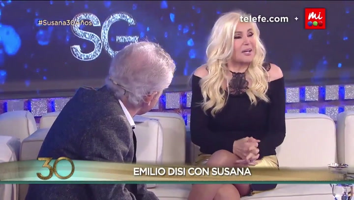 Emilio Disi habló de su enfermedad con Susana Giménez (Noviembre 2017)