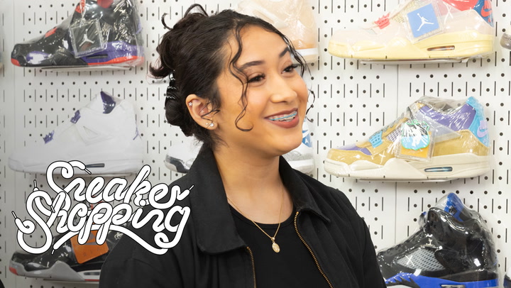 Sneaker Shopping's fan contest winner, Annette Valdez, gets her own episode with Complex’s Joe La Puma at Stadium Goods in New York City and talks about what it’s like being first generation and a sneaker collector, how she got her first pair of “good” sneakers, and why the Kaws x Air Jordan 4 is her grail.

Looking for the best deal on a pair of sneakers?