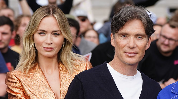 'They had to glue his head shut': Emily Blunt caused Cillian Murphy to 'smash his head open'