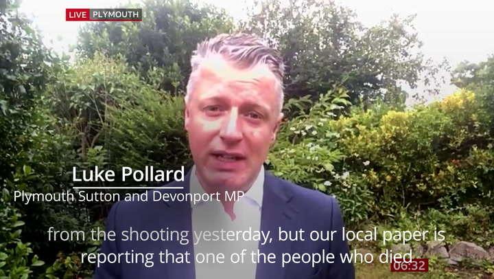Plymouth Mp Urges Residents To Come Together After &#039;awful&#039; Shootings M198488